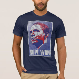 Hope Won! - Barack Obama President of The USA T-Shirt