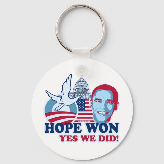 Hope won key chain (Front)