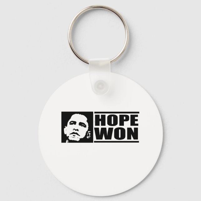 Hope Won T-shirt Key Ring (Front)