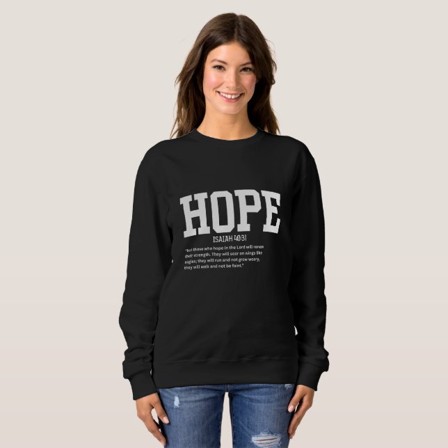 Hope wte Women's sweatshirt (Front Full)