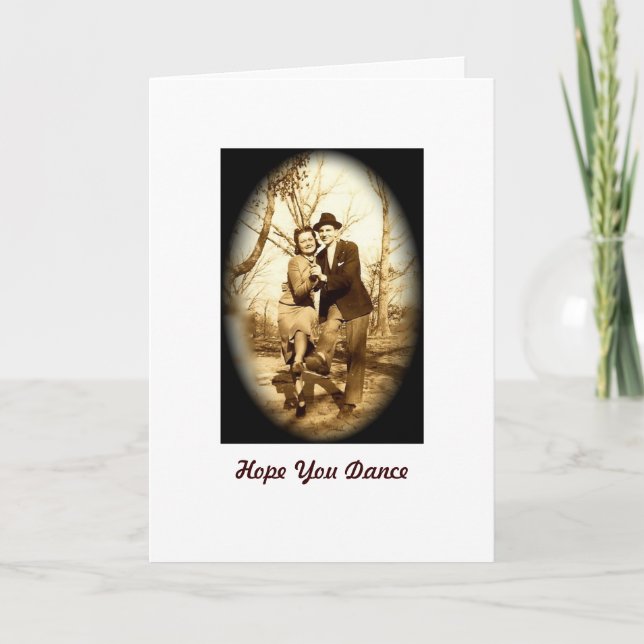Hope You Dance Card (Front)