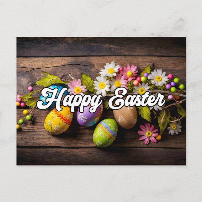 Hope You Have A Wonderful Easter Postcard (Front)