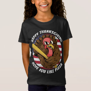 Hope You Like Pizza - Save The Turkey - Funny Than T-Shirt