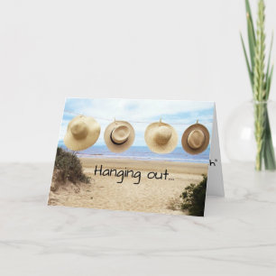 HOPE YOUR BIRTHDAY IS LIKE A DAY AT THE BEACH CARD