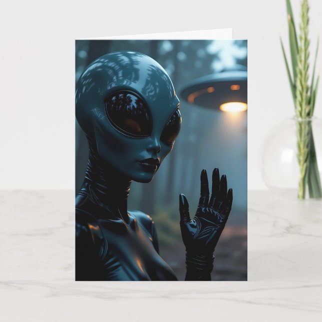 Hope Your Birthday is Out of this World Card (Front)