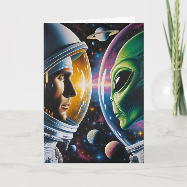 Hope Your Birthday is Out of this World Card (Front)