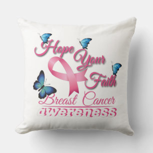 Hope Your Faith (Breast Cancer Awareness) Cushion