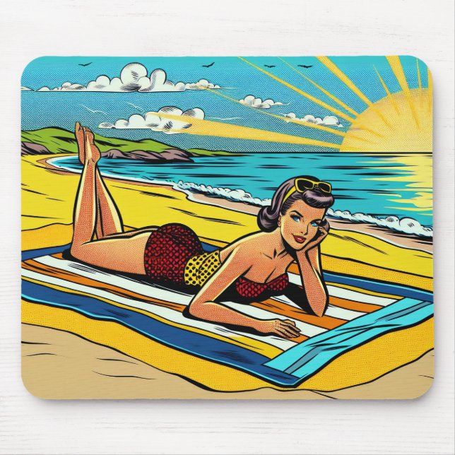 Hope You're Having a Great Summer Mouse Pad (Front)