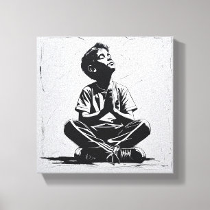 "Hopeful Gaze" Canvas Print