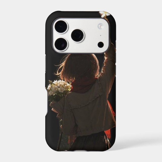 Hopeful Gaze phone case  (Back)