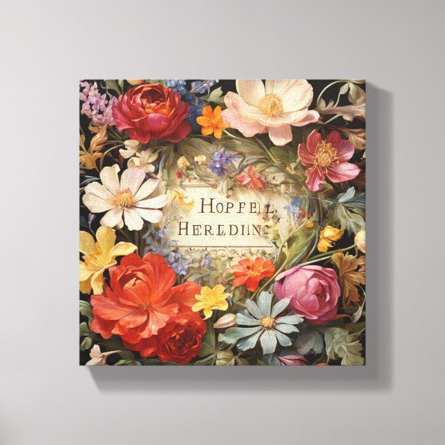 HopefulHeralding Canvas Print (Front)