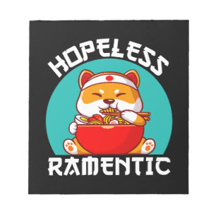 Hopeless Ramentic Corgi Dog Anime Notepad