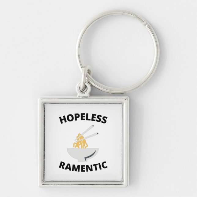 Hopeless Ramentic   Keychain (Front)
