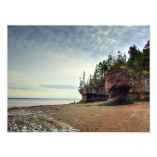 Hopewell Rocks New Brunswick Canada Photo Print