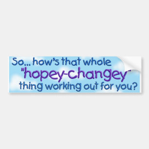 hopeychgy bumper sticker