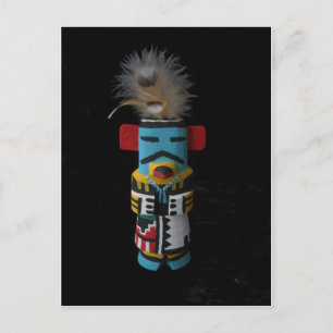 HOPI KACHINA EAGLE POSTCARD