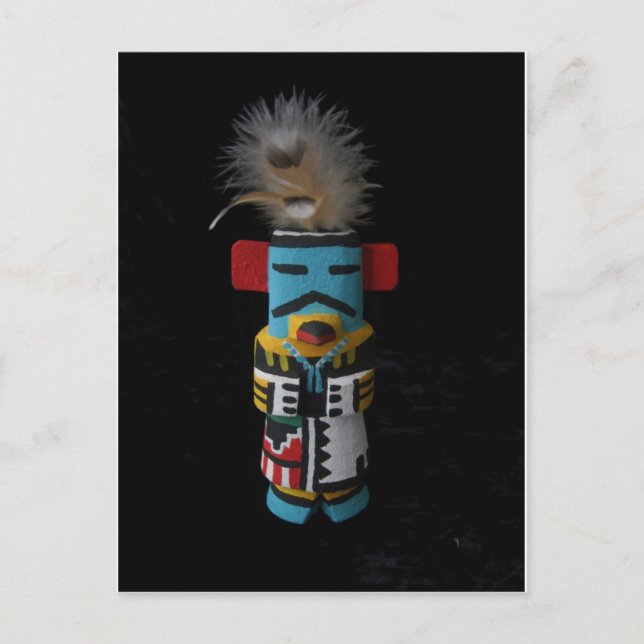 HOPI KACHINA EAGLE POSTCARD (Front)