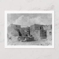 Hopi (Moqui) Indians Snake Kiva Oraibi Pueblo