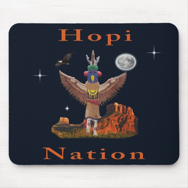 Hopi Nation Mouse Pad (Front)