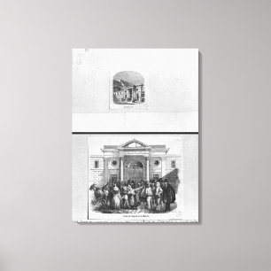 Hopital de la Charite Canvas Print