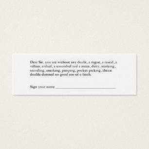 Hopkin's Card