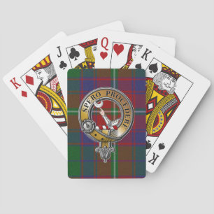 Hopkirk Tartan & Badge Playing Cards