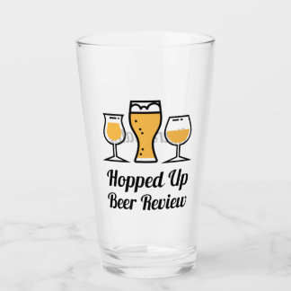 Hopped Up Beer Review: Cheers Mates! Pint Glass