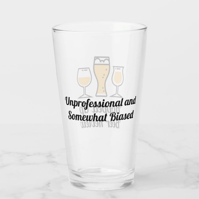 Hopped Up Beer Review - UASB Glass (Back)