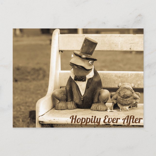 Hoppily Ever After Postcard (Front)