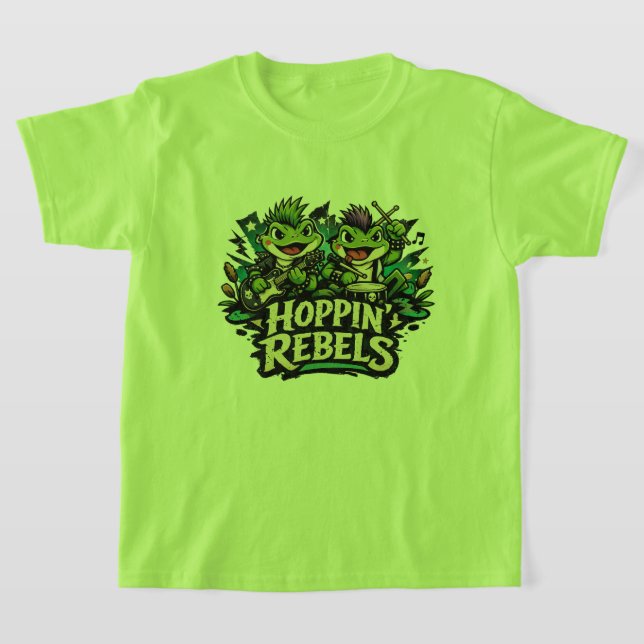 Hoppin' Rebels T-Shirt (Laydown)