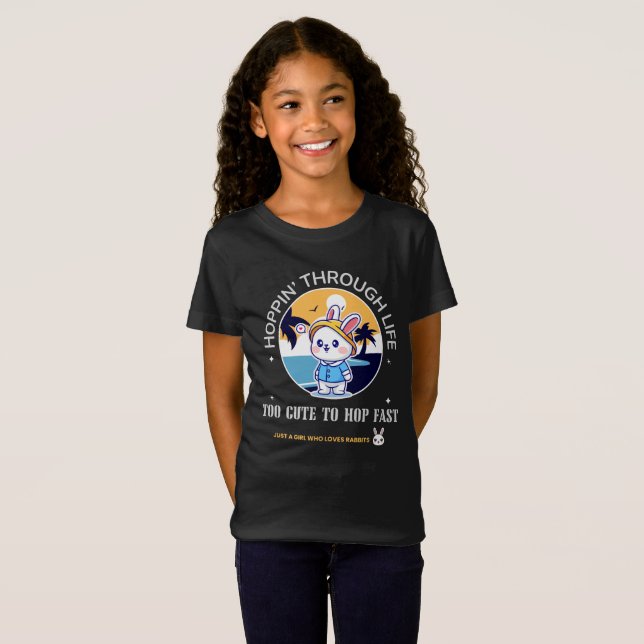 Hoppin’ Through Life T-Shirt (Front Full)