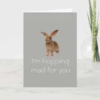 Hopping Mad For You Card