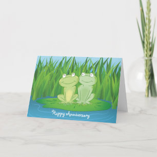Hoppy Anniversary Card
