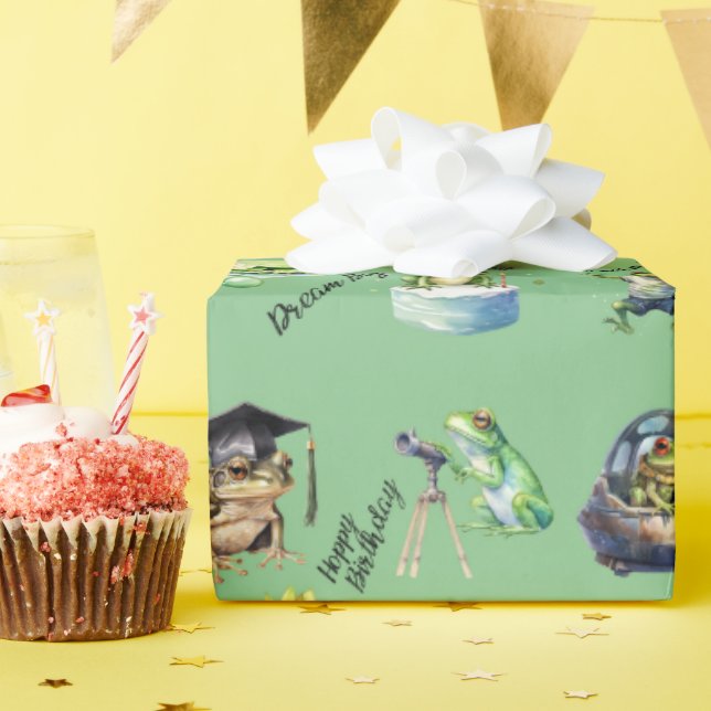 Hoppy Birthday Wrapping Paper (Birthday Party)