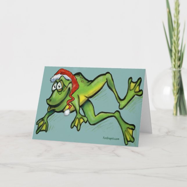 Hoppy Christmas Card (Front)