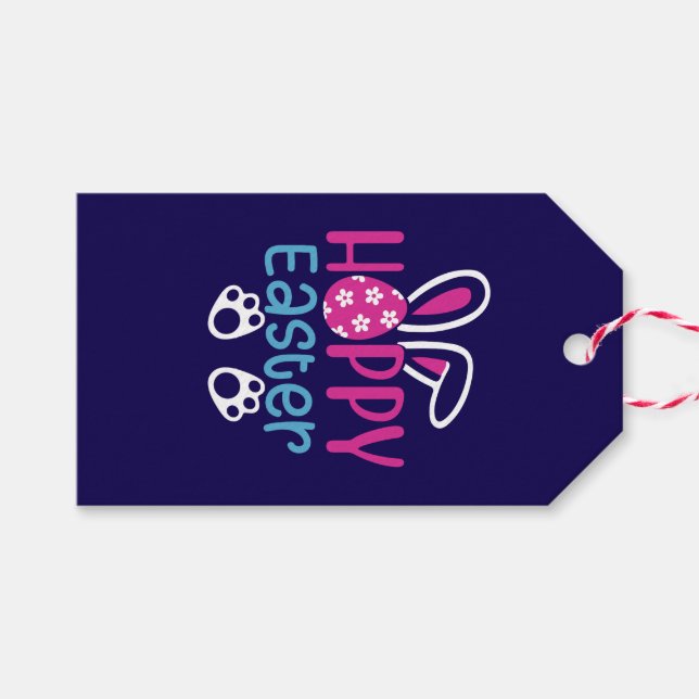 Hoppy Easter-64054 Gift Tags (Front (Horizontal))