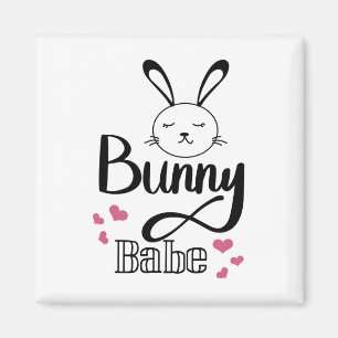 Hoppy Easter, Bunny Be Magnet