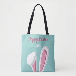Hoppy Easter Bunny Ears Tote Bag