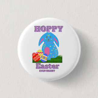Hoppy Easter Everybunny 3 Cm Round Badge