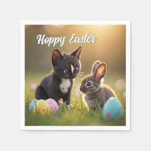 Hoppy Easter Friends Napkin