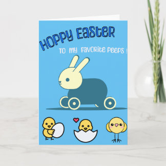 Hoppy Easter  Holiday Card