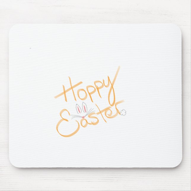 Hoppy Easter Mouse Pad (Front)