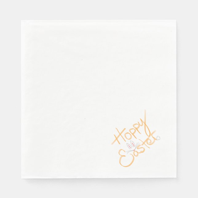 Hoppy Easter! Napkin (Front)