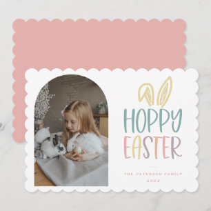 Hoppy Easter Photo Holiday Card