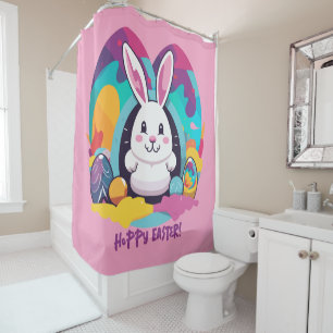 Hoppy Easter! Shower Curtain