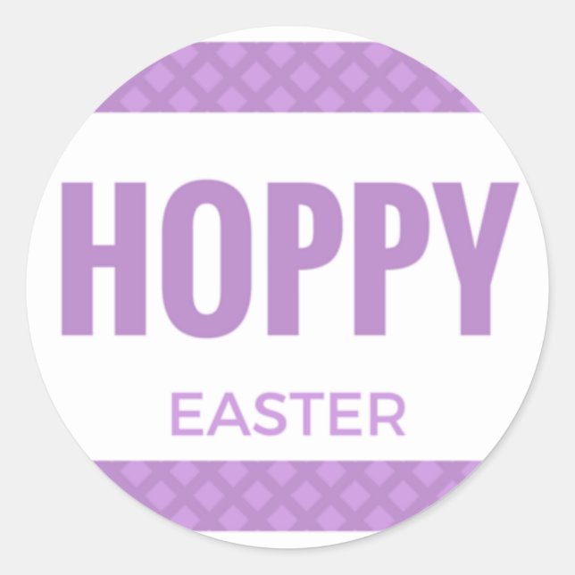 Hoppy Easter Stickers (Front)