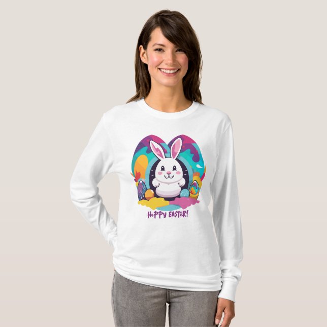 Hoppy Easter! T-Shirt (Front Full)