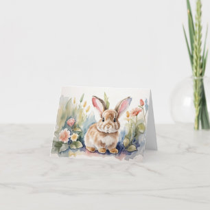Hoppy Easter Thank You Card