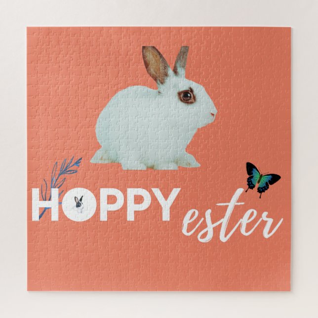Hoppy Ester Design   Jigsaw Puzzle (Vertical)