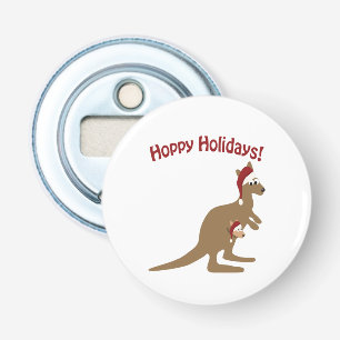 Hoppy Holidays! christmas Kangaroo Bottle Opener